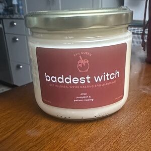 Baddest Witch Candle - Cream